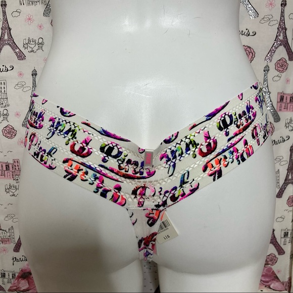 PINK Victoria’s Secret Extra Low Rise Thong Large - Picture 3 of 8